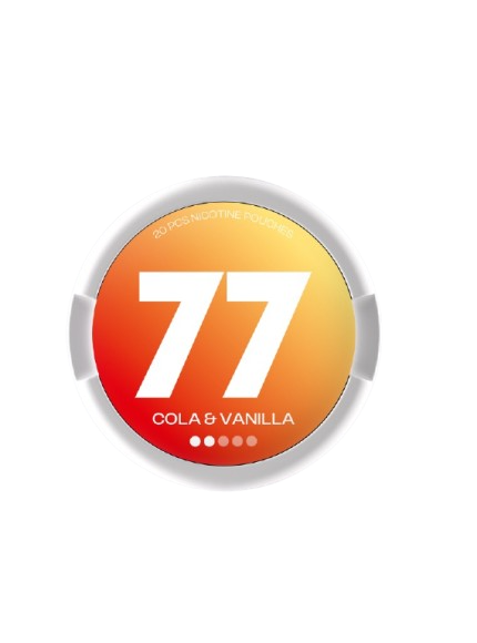 77 | Cola & Vanilla | Nic Pouches | 5.2mg
