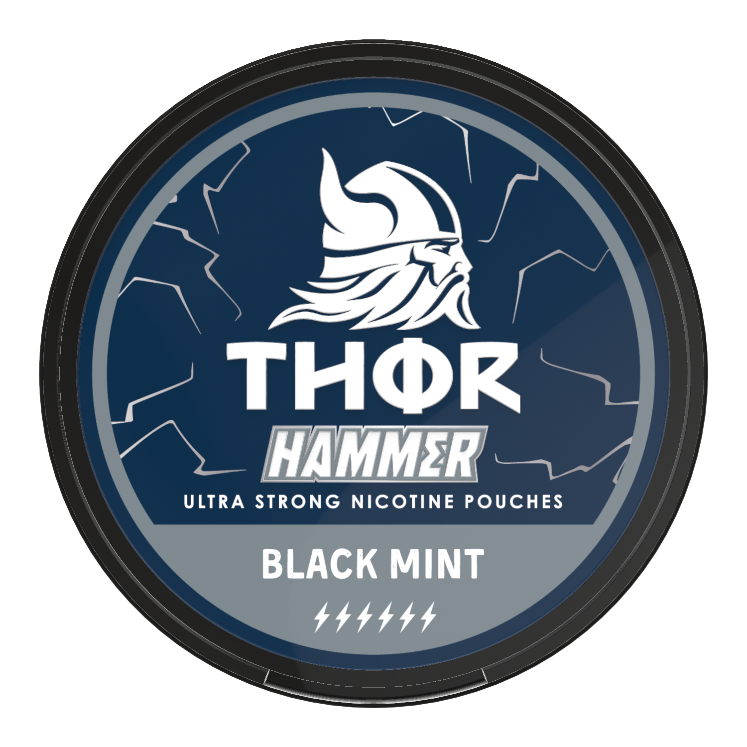 THOR | Black Mint | Nic Pouches | Hammer 20mg