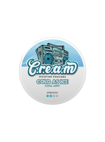 C.R.E.A.M | Cold As Ice | Nic Pouches | Light 4mg