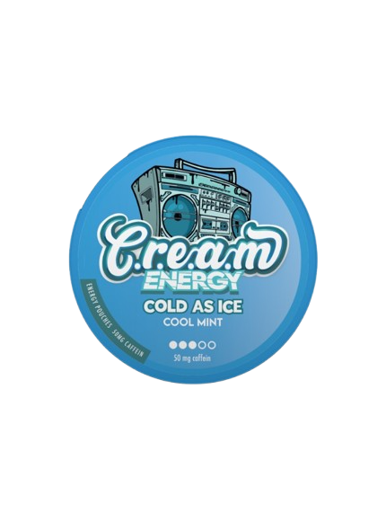 C.R.E.A.M ENERGY | Cold As Ice | Energy Pouches | 50mg