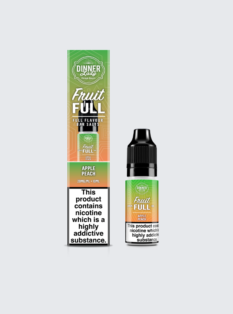 Dinner Lady | Fruit Full | Apple Peach | Nic Salts | 20mg