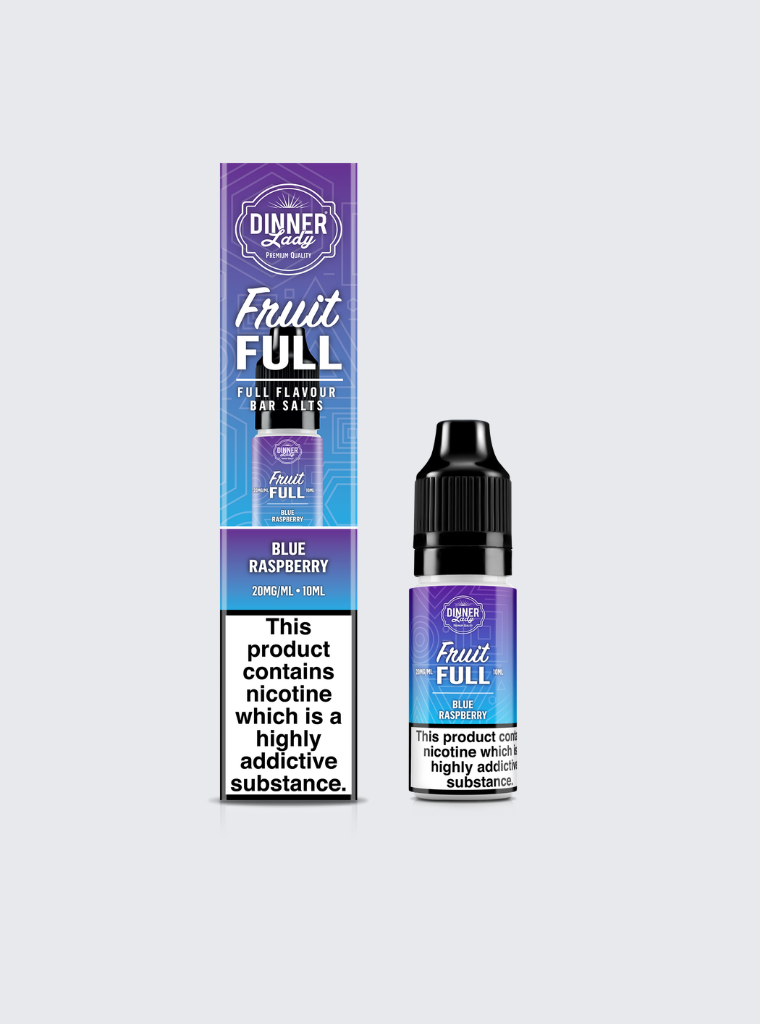 Dinner Lady | Fruit Full | Blue Raspberry | Nic Salts | 20mg