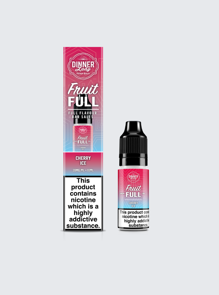 Dinner Lady | Fruit Full | Cherry Ice | Nic Salts | 20mg