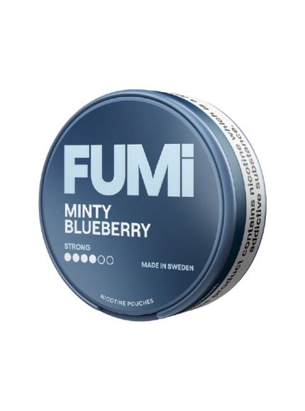 FUMi | Minty Blueberry | Nic Pouches | Strong 8mg