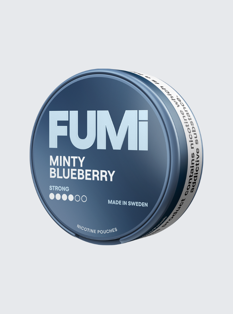 FUMi | Minty Blueberry | Nic Pouches | Strong 8mg