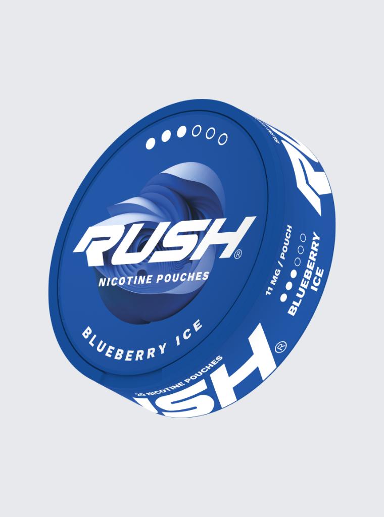 RUSH | Blueberry Ice | Nic Pouches | Pro 11mg-1