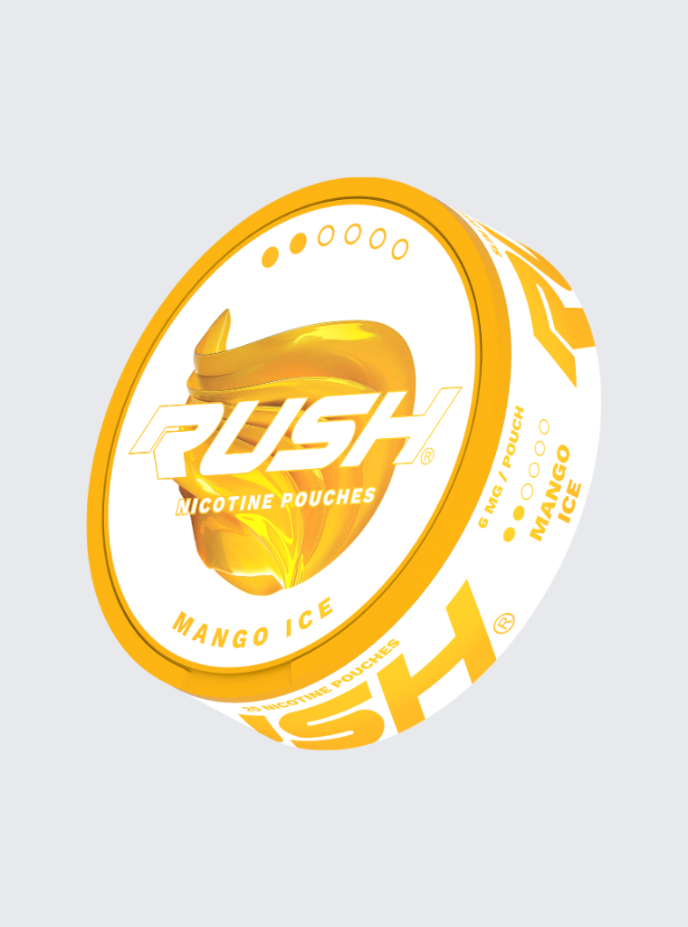 RUSH | Mango Ice | Nic Pouches | Light 6mg