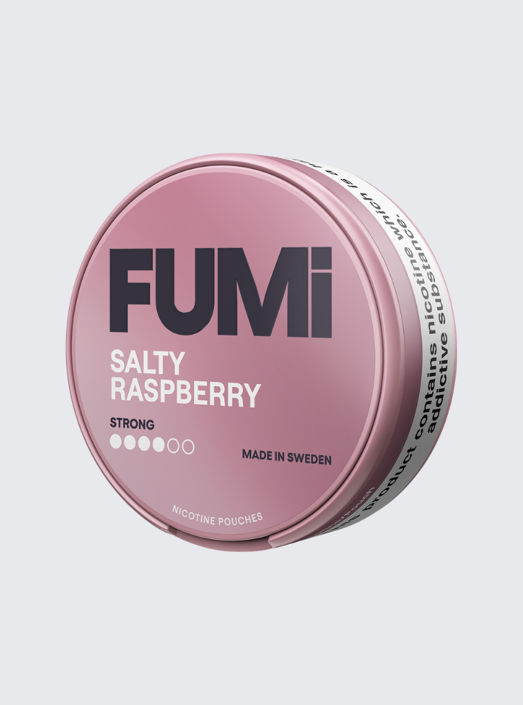 FUMi | Salty Raspberry | Nic Pouches | Regular 4mg
