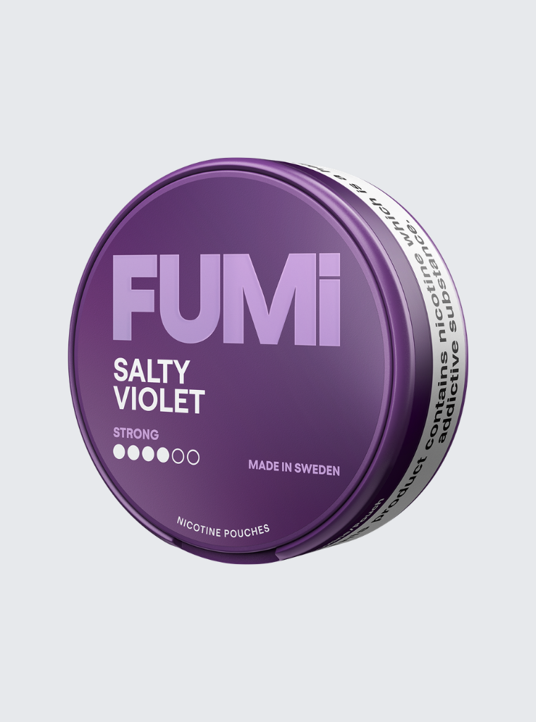 FUMi | Salty Violet | Nic Pouches | Regular 4mg